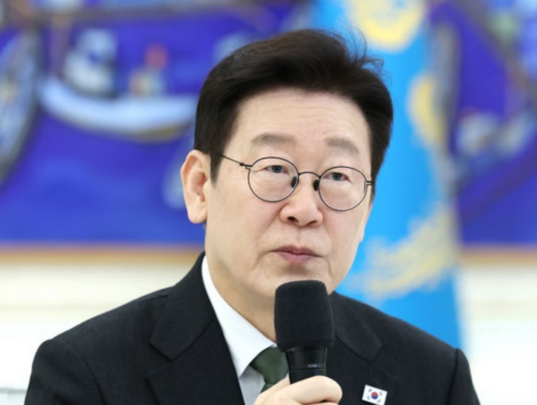 이재명 대통령이 지난 4일 청와대에서 열린 청년일자리와 지방투자 확대를 위한 기업간담회에서 발언을 하고 있다. 뉴시스