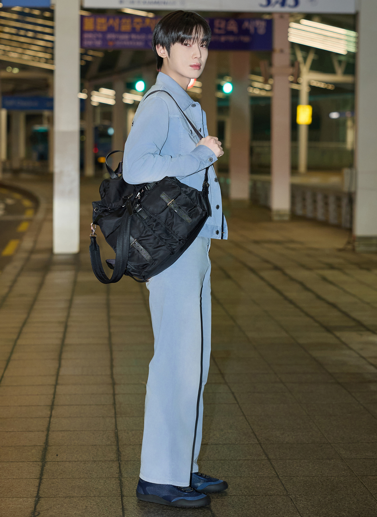 그룹 엔하이픈 선우. 자료=프라다(PRADA) 제공