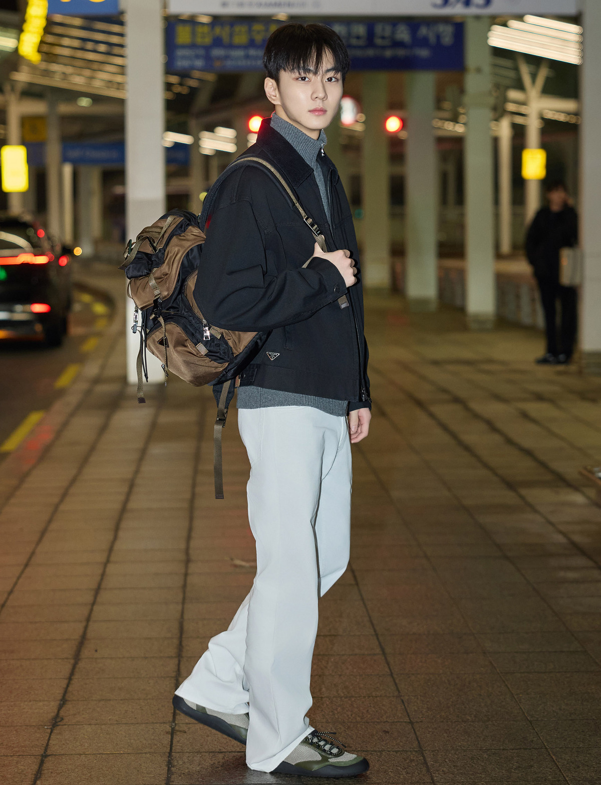 그룹 엔하이픈 정원. 자료=프라다(PRADA) 제공