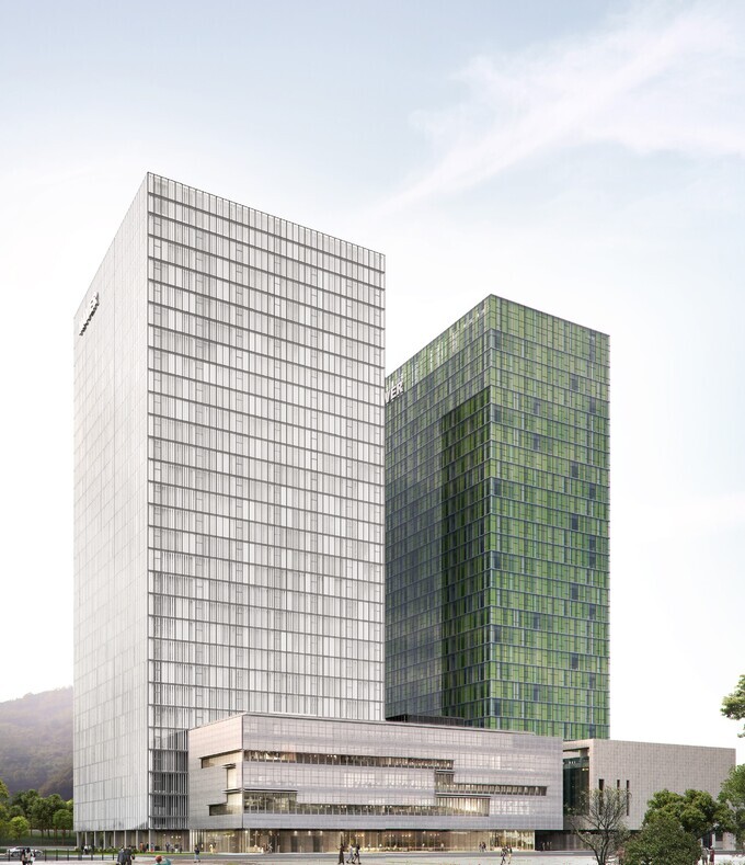 네이버 제2사옥 1784 전경. 네이버 제공