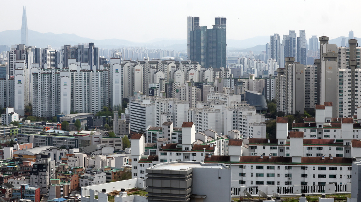 최근 서울의 한 주거 밀집지역. 뉴시스