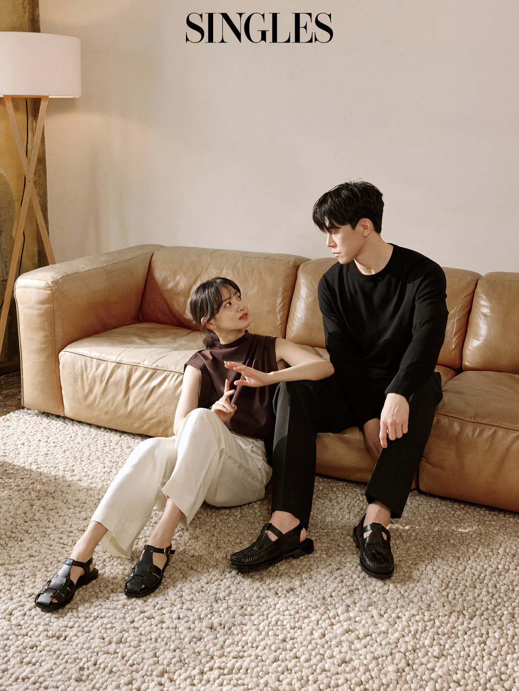 배우 김무열-윤승아 부부 화보 이미지.자료=싱글즈 제공